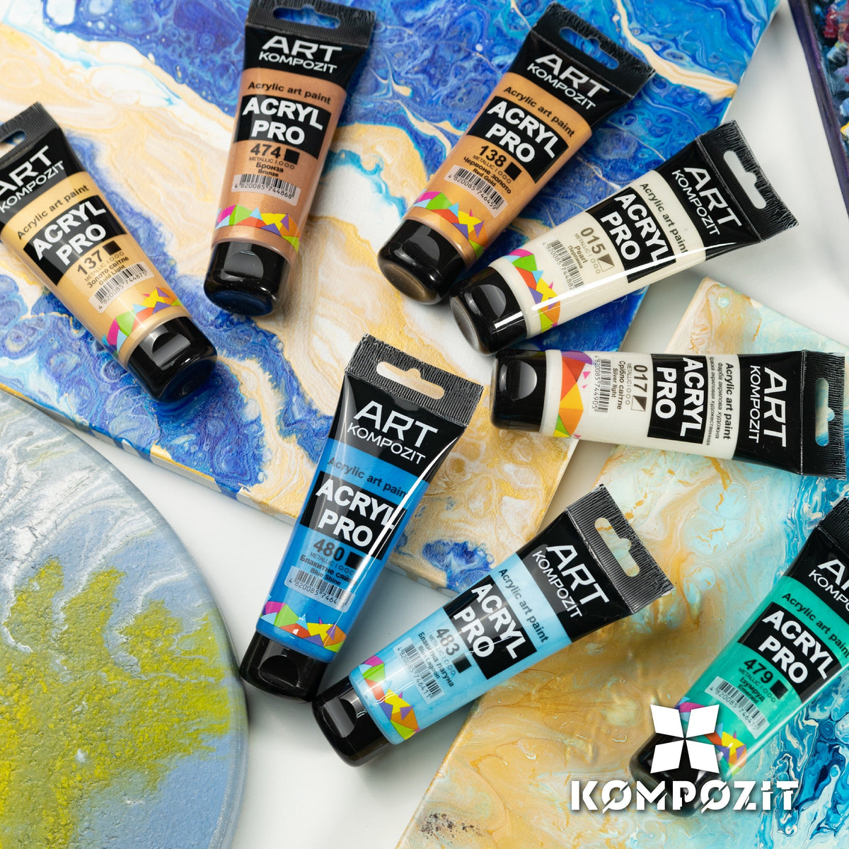 Akrilna boja ACRIL PRO ART Kompozit 75 ml