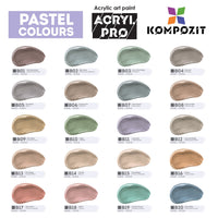 Pastelna akrilna boja ACRIL PRO ART Kompozit 75 ml