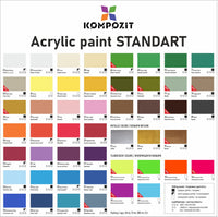 Akrilna boja Kompozit STANDART Fluorescent 75 ml