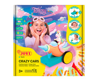 Kreativni set za modelovanje JOVI Tech Crazy Cars Fantazija 14 kom