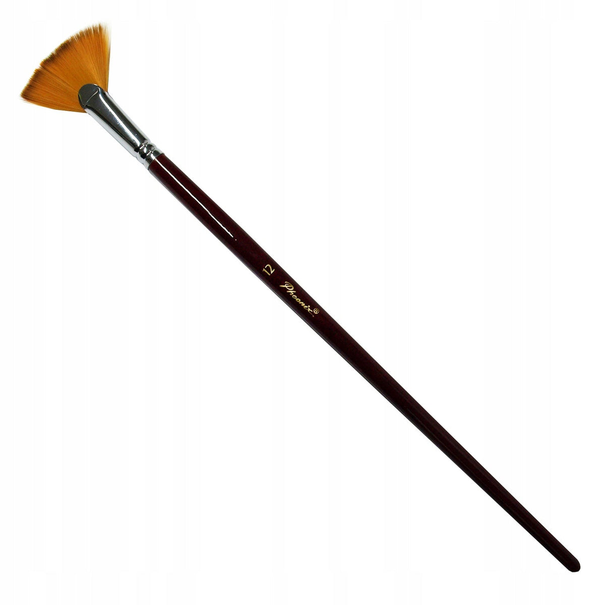 Lepezasta slikarska četkica Phoenix 6604D, veličine 0–16 – 12#