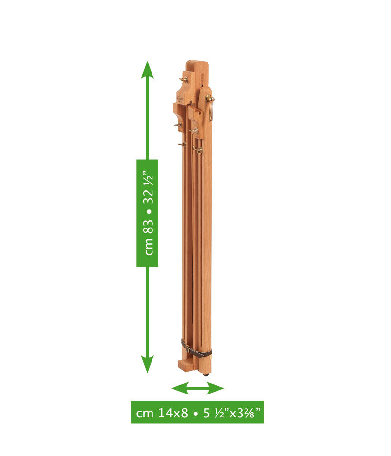 MABEF univerzalni sklopivi plener štafelaj od bukovog drveta