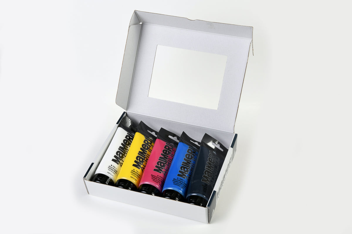 Maimeri Acrilico set akrilnih boja Primary 200 ml