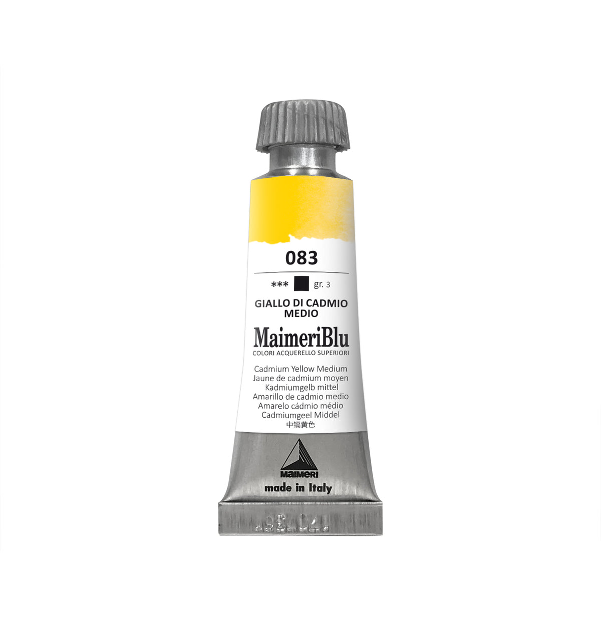 Profesionalna akvarel boja MAIMERI Maimeri Blu 12 ml – Kadmijum žuta srednja