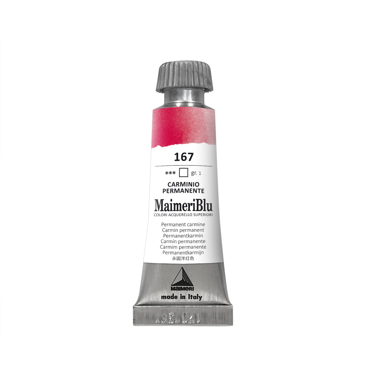 Profesionalna akvarel boja MAIMERI Maimeri Blu 12 ml – Permanentni karmin