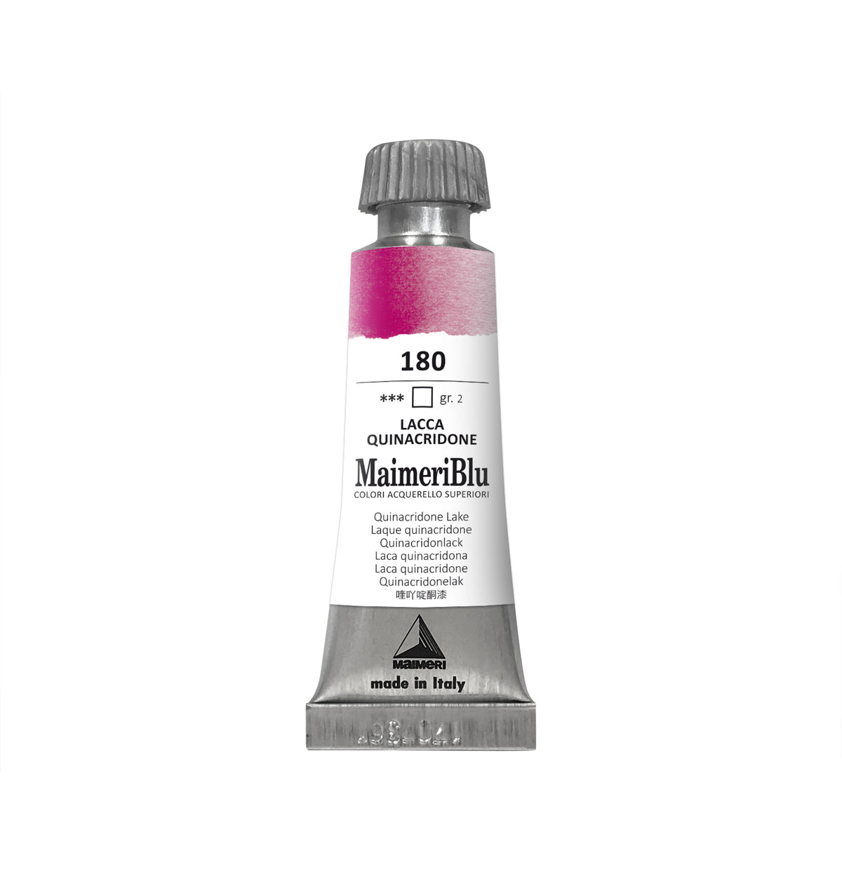Profesionalna akvarel boja MAIMERI Maimeri Blu 12 ml – Hinakridon lejk