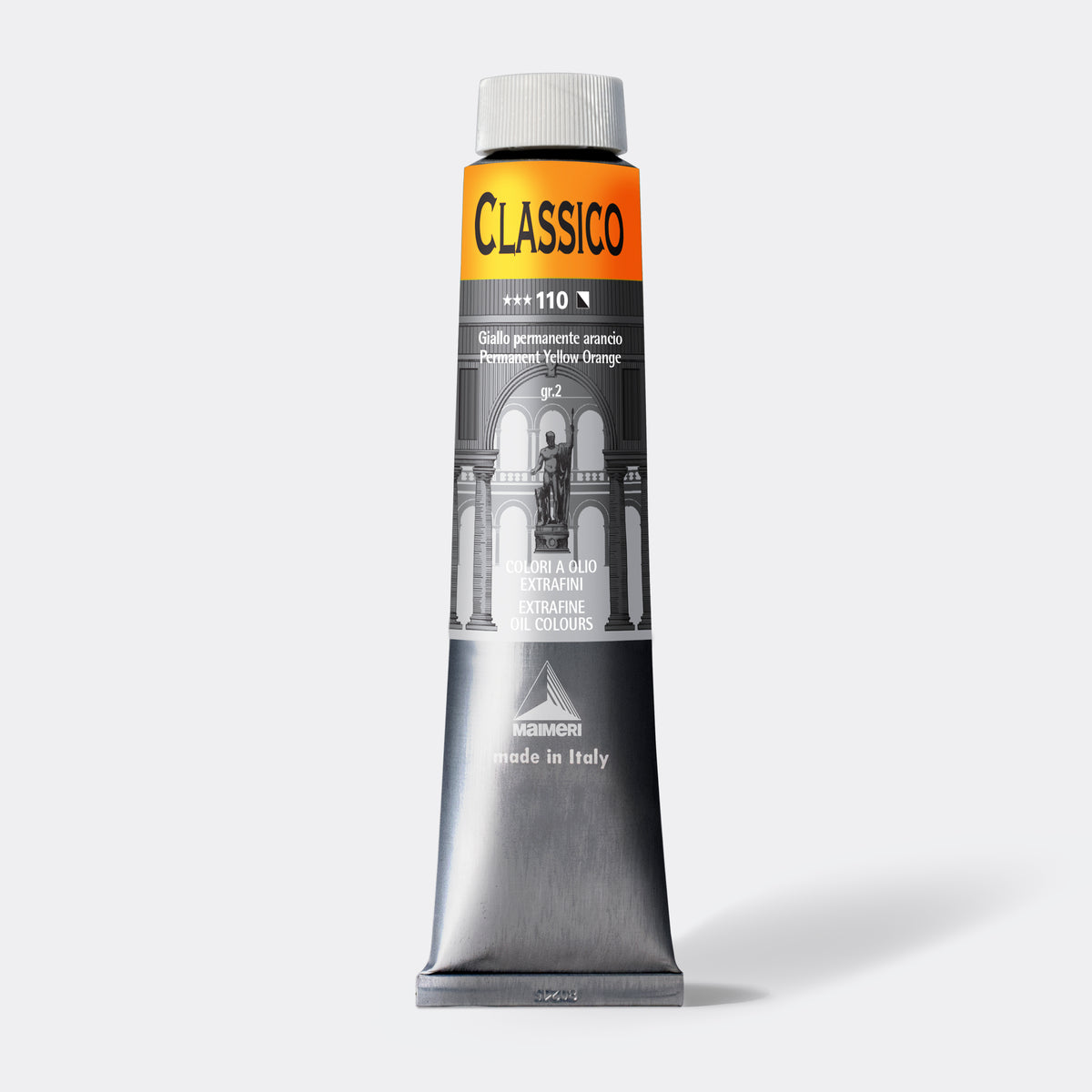 Fina uljana boja Maimeri Classico 200 ml – Permanent žuto-narandžasta