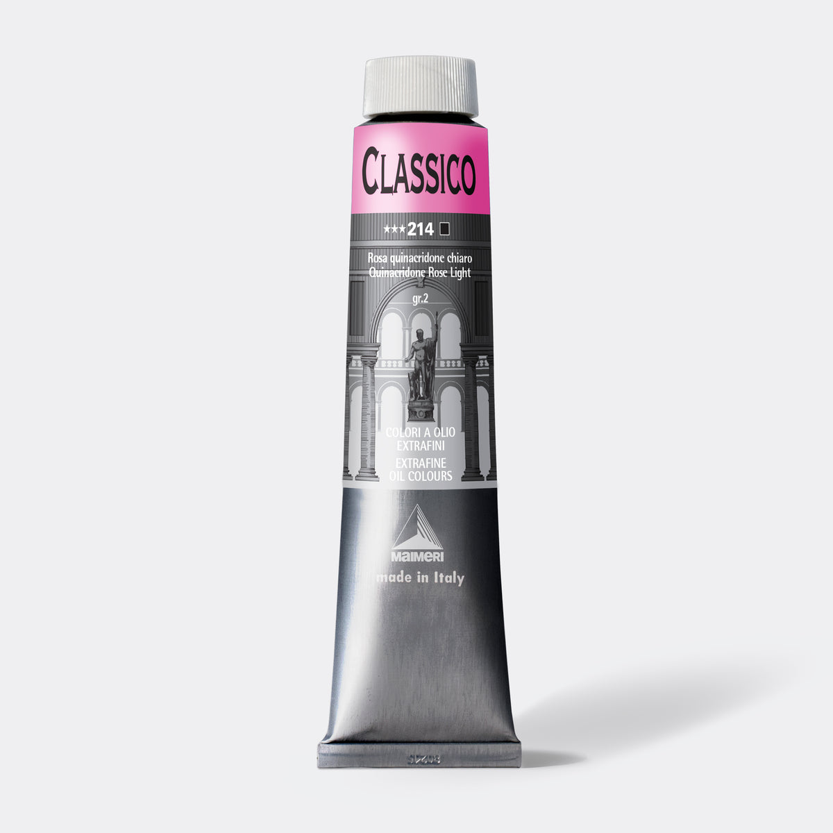 Fina uljana boja Maimeri Classico 200 ml – Hinakridon svetloroze