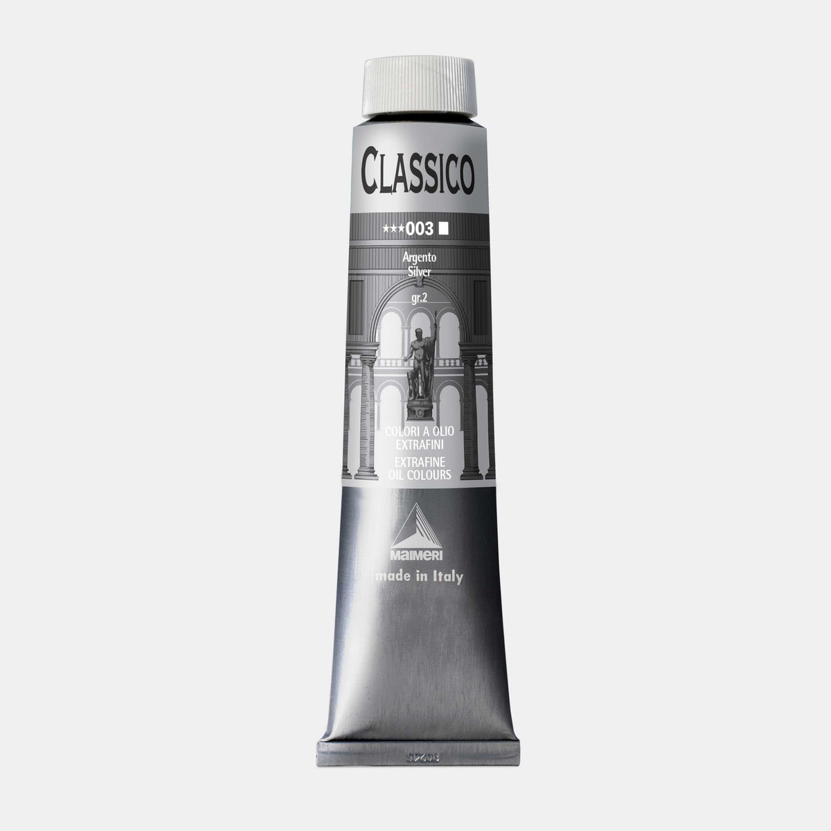 Fina uljana boja Maimeri Classico 200 ml – Srebrna