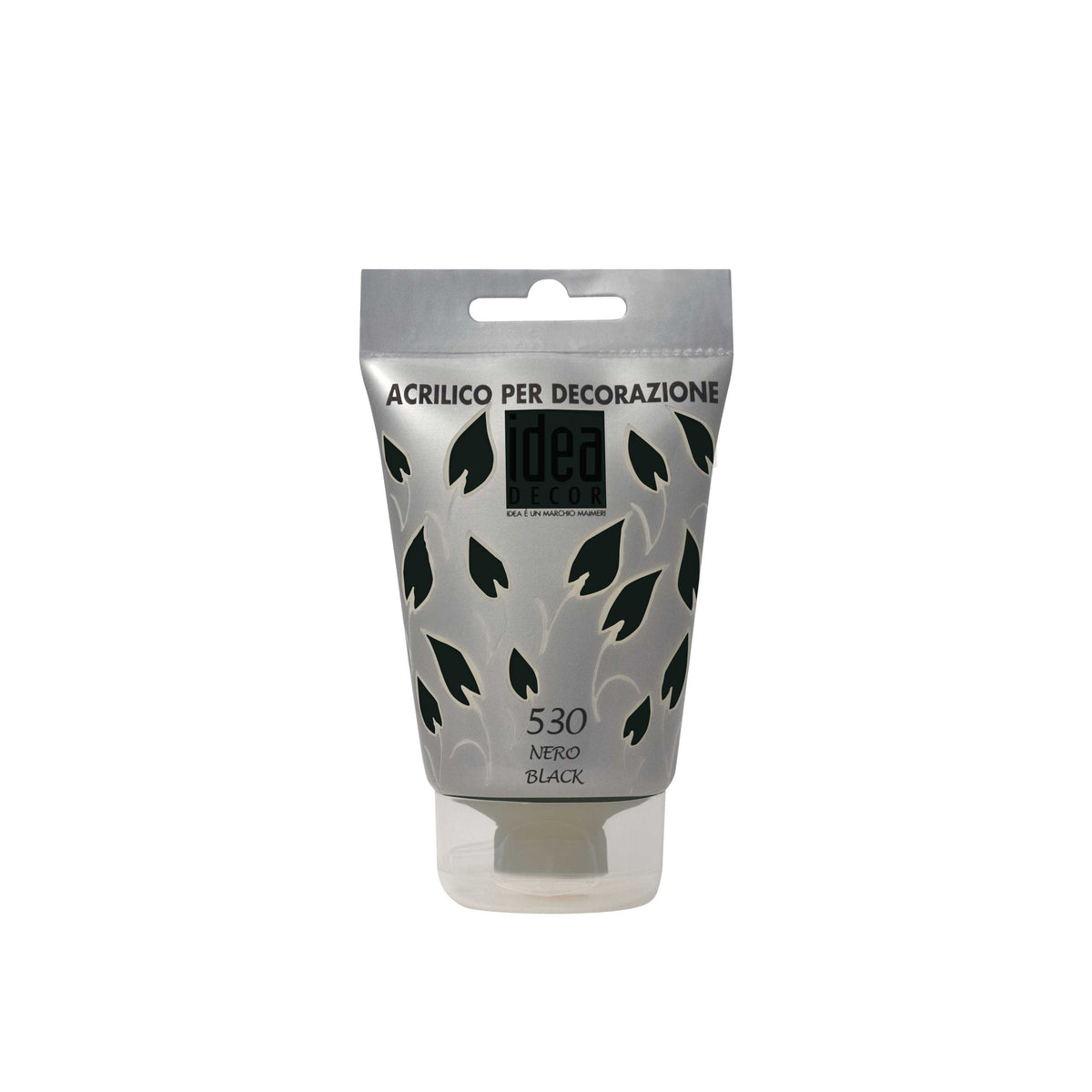 Dekorativne akrilne boje MAIMERI Idea Decor 110 ml – Crna