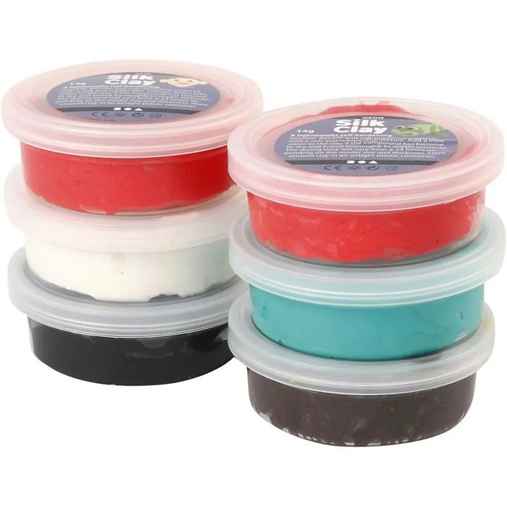 Masa za modelovanje Silk Clay Praznici 6 x 14 g | Artmie