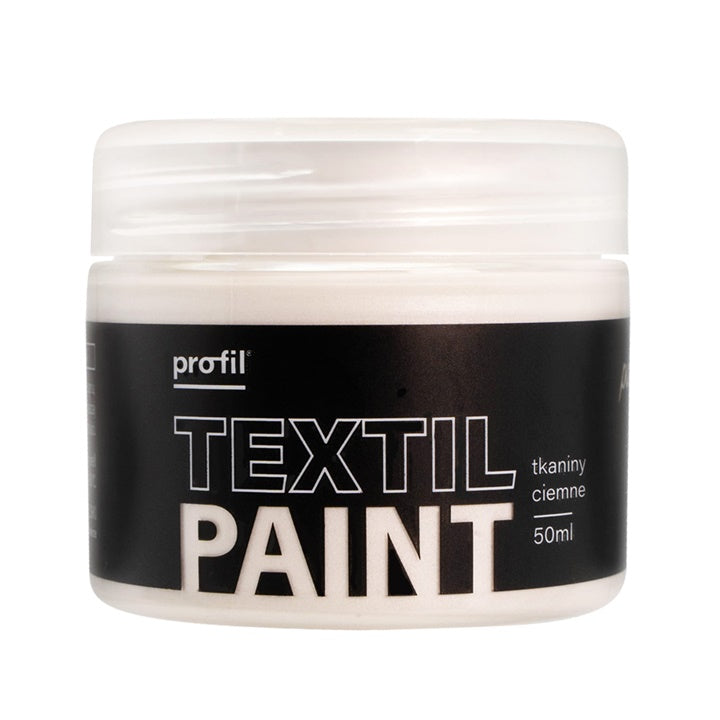 Metalik boja za tamni tekstil Profil 50 ml - 04 - svetlo srebrna