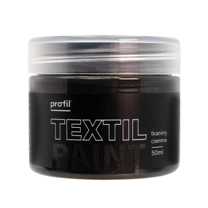Metalik boja za tamni tekstil Profil 50 ml - 05 - oniks