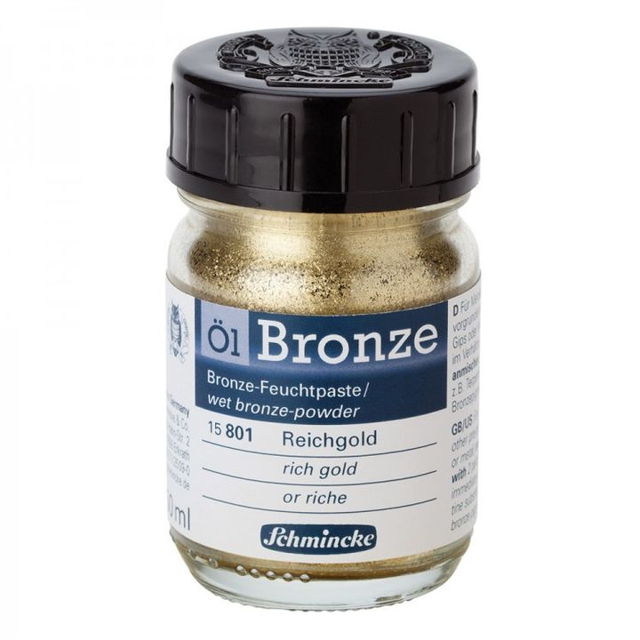 Metalik prah Oil-Bronze Schmincke 50 ml