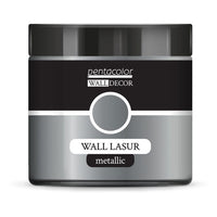 Metalna glazura za zidne dekoracije 500 ml - Narandžasta i zlatna
