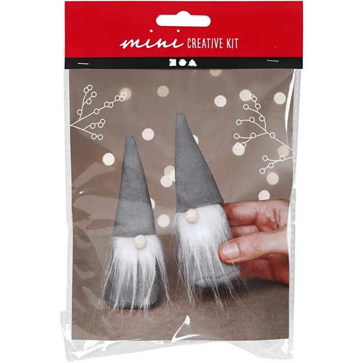 Mini kreativni set Božićni vilenjaci sivi | Artmie