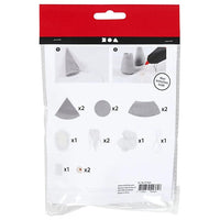 Mini kreativni set Božićni vilenjaci sivi | Artmie