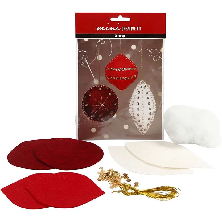 Mini kreativni set Novogodišnji ukrasi | Artmie