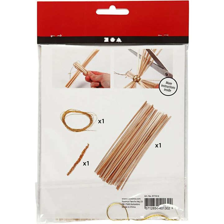 Mini kreativni set slameni anđelčići | Artmie