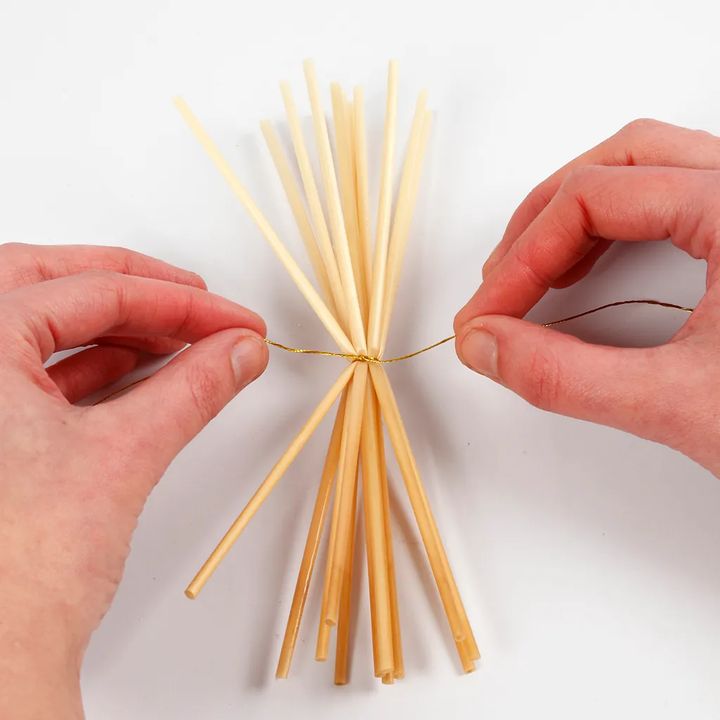 Mini kreativni set slamnate pahulje | Artmie