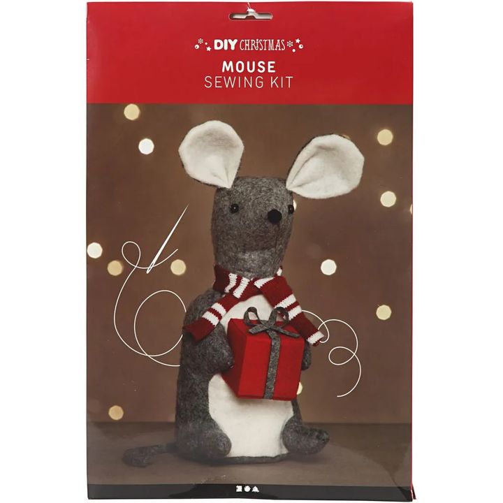 Novogodišnji miš kreativni set | Artmie