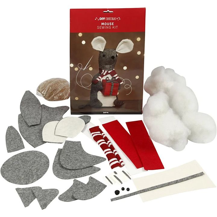 Novogodišnji miš kreativni set | Artmie