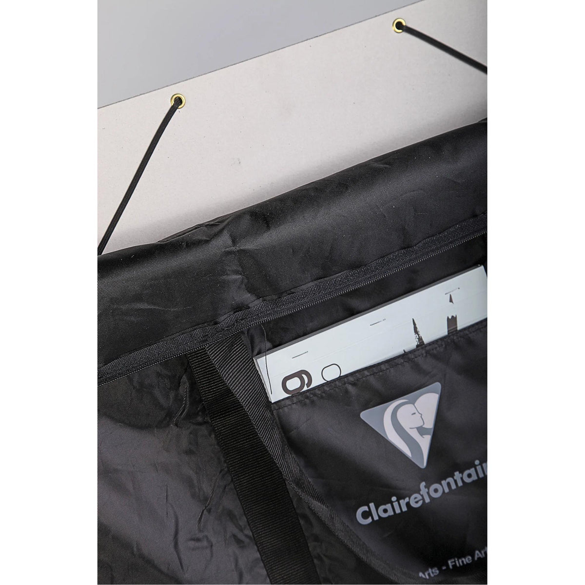 Nylonska taška za crteže crna 40 – 59 cm CLAIREFONTAINE