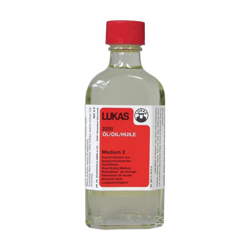 Olejani medijum LUKAS Medium 2 za mokro na mokro 125 ml