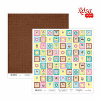 Papiri za scrapbooking 30.48 x 30.48 cm Cake delicious