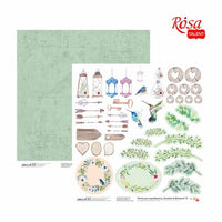 Papiri za scrapbooking 30.48 x 30.48 cm Emotion and Romance – No. 8