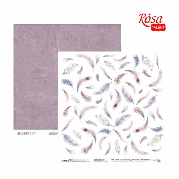 Papiri za scrapbooking 30.48 x 30.48 cm Emotion and Romance