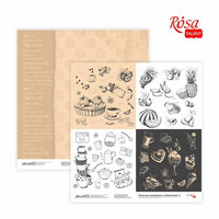 Papiri za scrapbooking 30.48 x 30.48 cm Recipe book – No. 6