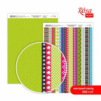 Papiri za scrapbooking Be in color A4
