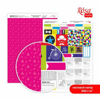 Papiri za scrapbooking Be in color A4