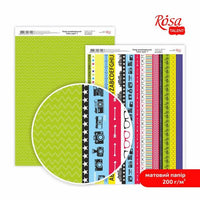 Papiri za scrapbooking Color Style A4