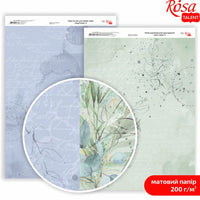 Papiri za scrapbooking King Protea A4 – No. 6