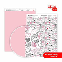 Papiri za scrapbooking Love A4 – No. 1