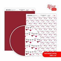 Papiri za scrapbooking Love A4