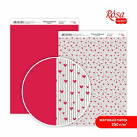 Papiri za scrapbooking Love A4