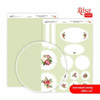 Papiri za scrapbooking Magic roses A4