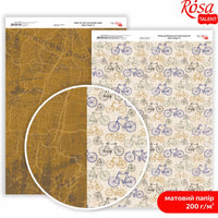 Papiri za scrapbooking Mens Style A4 – No. 6