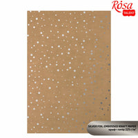 Papiri za scrapbooking sa metalik elementima A4