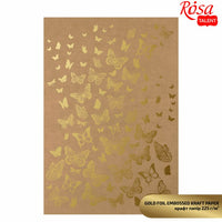Papiri za scrapbooking sa metalik elementima A4
