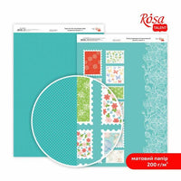 Papiri za scrapbooking Tenderness flowers A4 – Br. 4