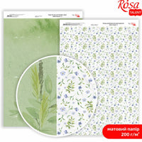 Papiri za scrapbooking Wild Flowers A4 – Br. 2