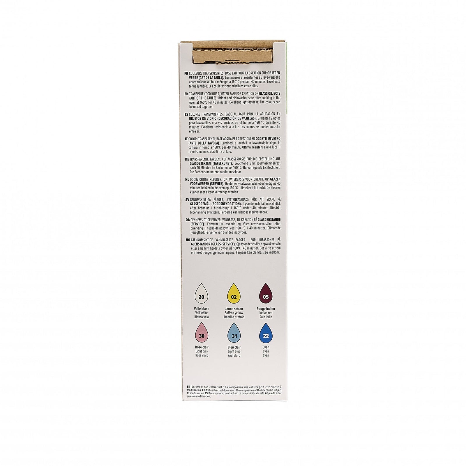 Pebeo Vitrea 160 set