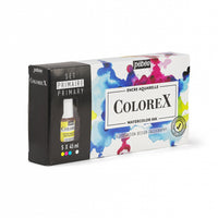 Pebeo Colorex set akvarel mastila 5 x 45 ml
