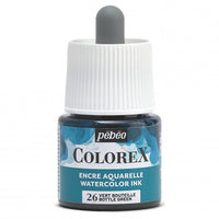 Pebeo Colorex tečni akvarel 45 ml – Flaša zelena