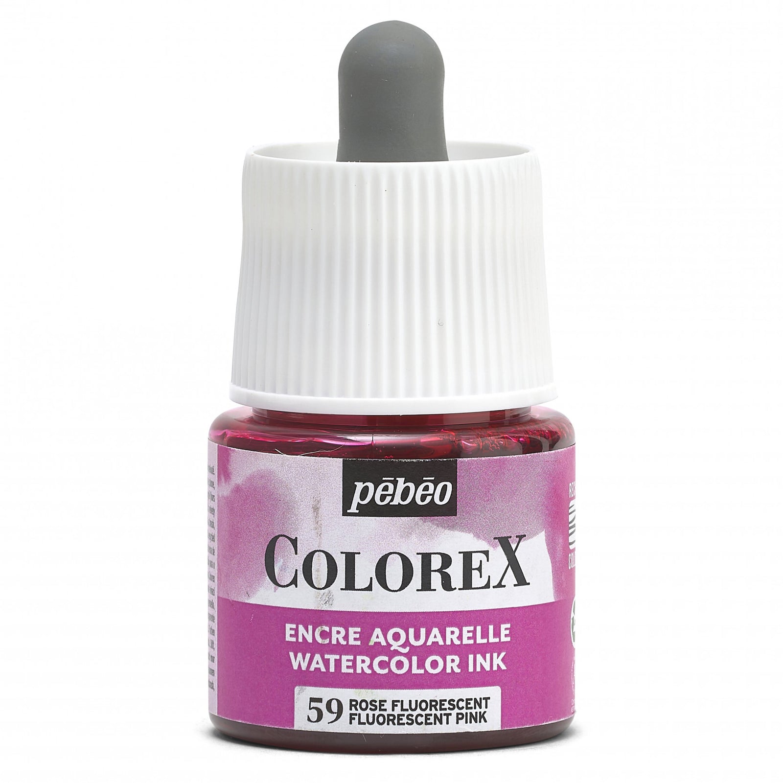 Pebeo Colorex tečni akvarel 45 ml – Fluorescentno ružičasta