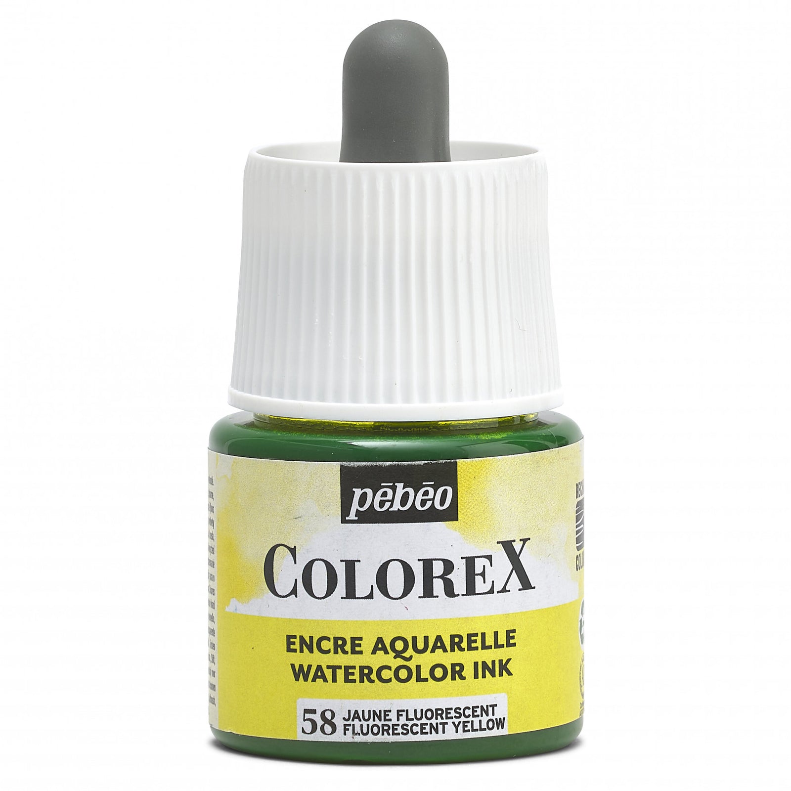Pebeo Colorex tečni akvarel 45 ml – Fluorescentno žuta